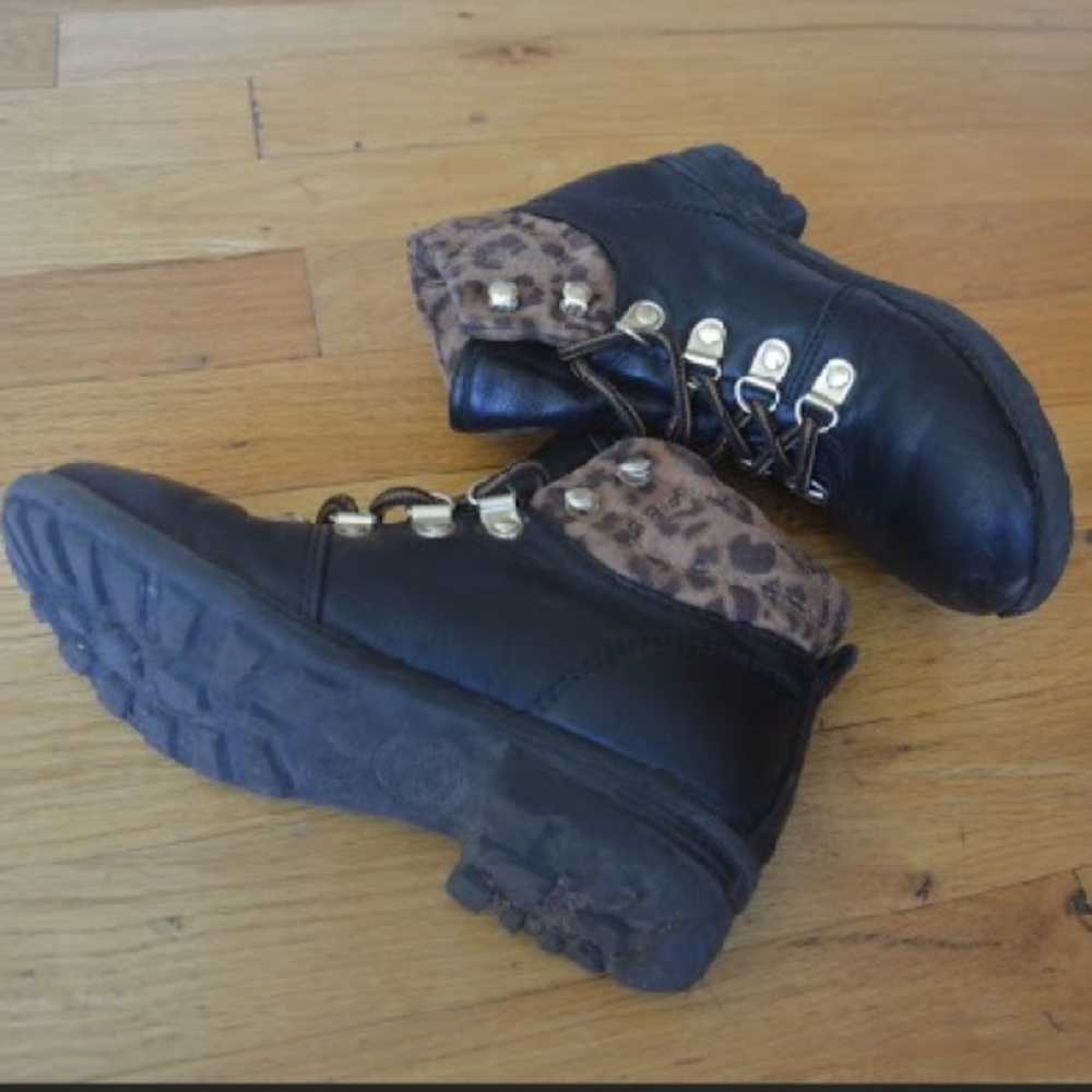 Stevie Girls Combat Boots